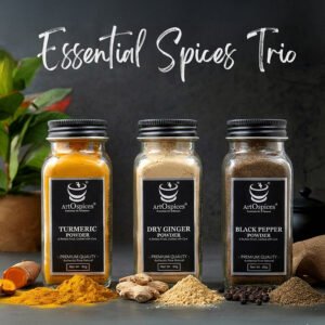 ArtOspices black pepper dyu ginger turmeric powder